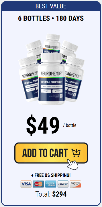 Buy Neuro Memory 6 Bottle